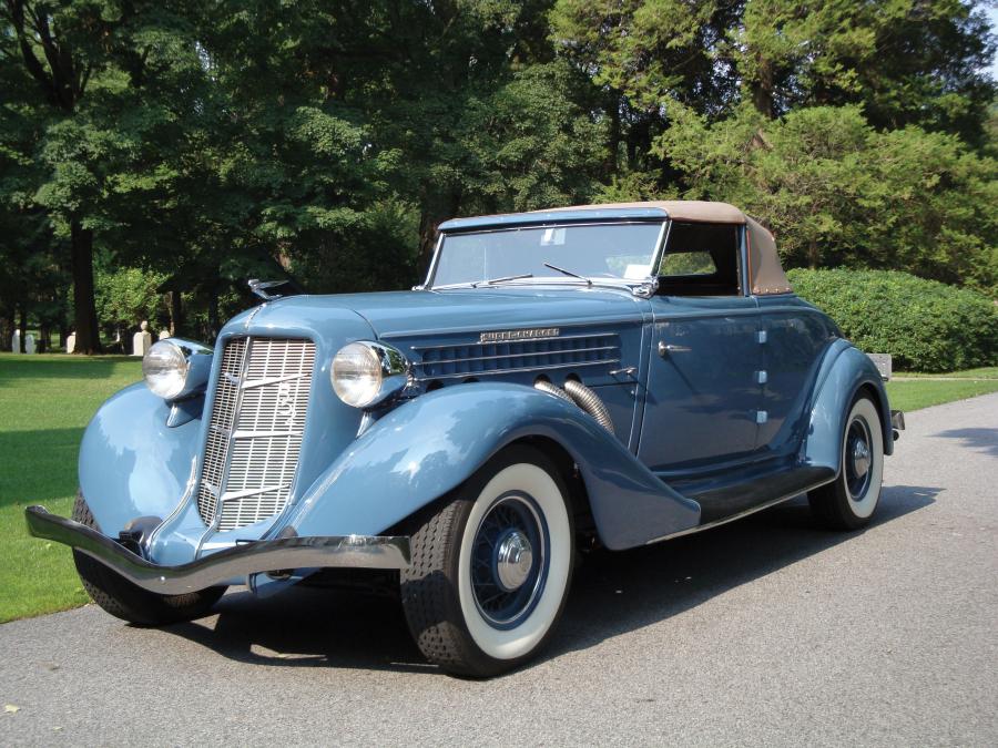  Auburn 852 SC Convertible Coupe 1936 года  (фото 47 из 50)